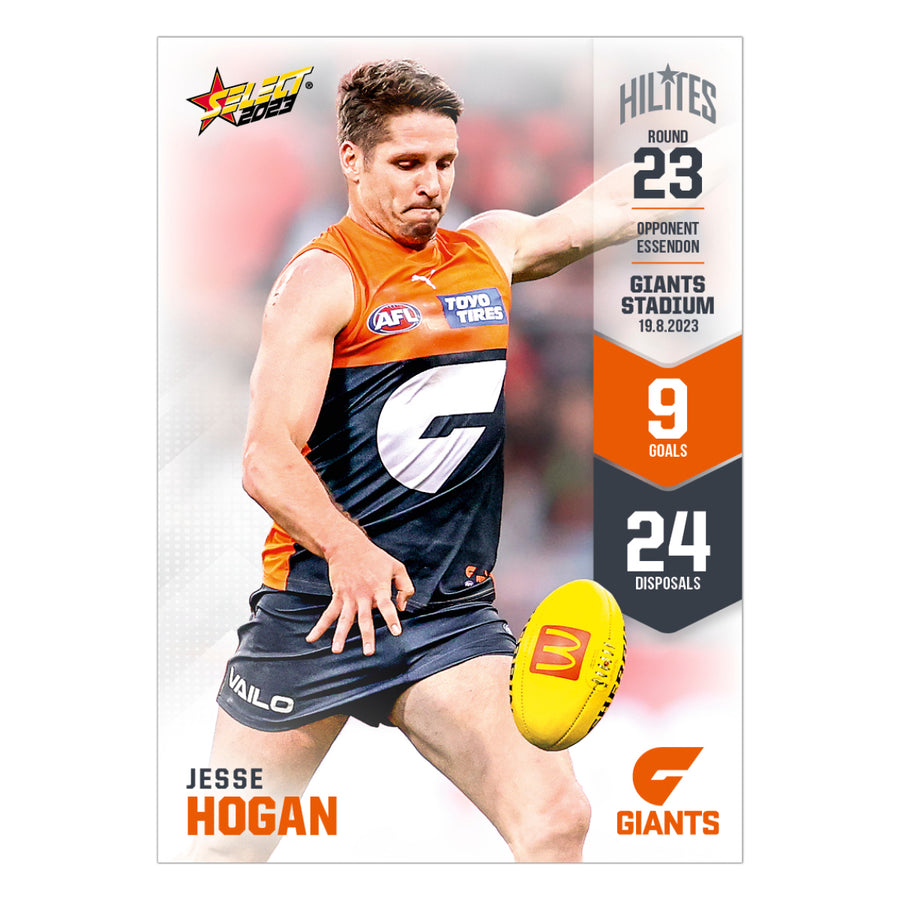 2023 AFL Round 23 Hilites - Jesse Hogan - GWS