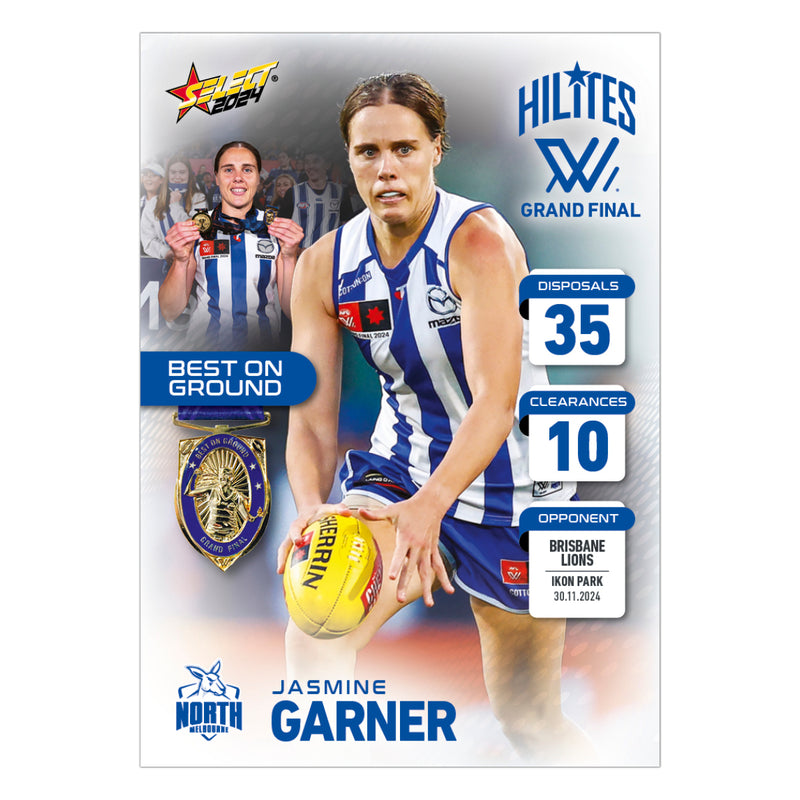 AFLW Season 9 Grand Final Hilite -  Best on Ground - Jasmine Garner - North Melbourne