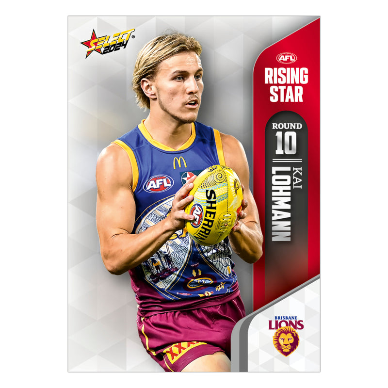 2024 AFL Round 10 Rising Star - Kai Lohmann - Brisbane