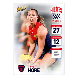 AFLW Season 9 Week 6 Hilites - Kate Hore - Melbourne