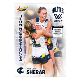 AFLW Season 9 Week 7 Hilites - Keeley Sherar - Carlton