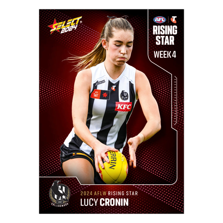 AFLW Season 9 Week 4 Rising Star - Lucy Cronin - Collingwood