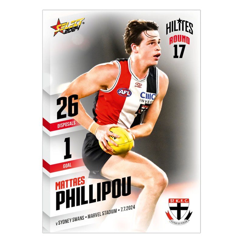 2024 AFL Round 17 Hilites - Mattaes Phillipou - St Kilda