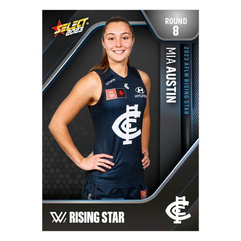 AFLW Season 8 Round 8 Rising Star - Mia Austin - Carlton