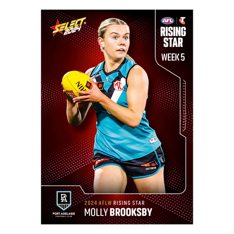 AFLW Season 9 Week 5 Rising Star - Molly Brooksby - Port Adelaide