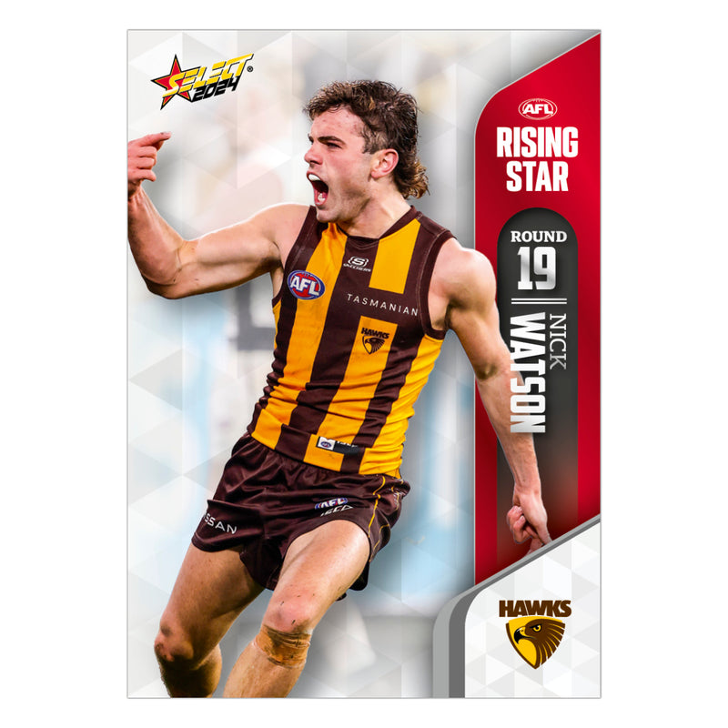 2024 AFL Round 19 Rising Star - Nick Watson - Hawthorn