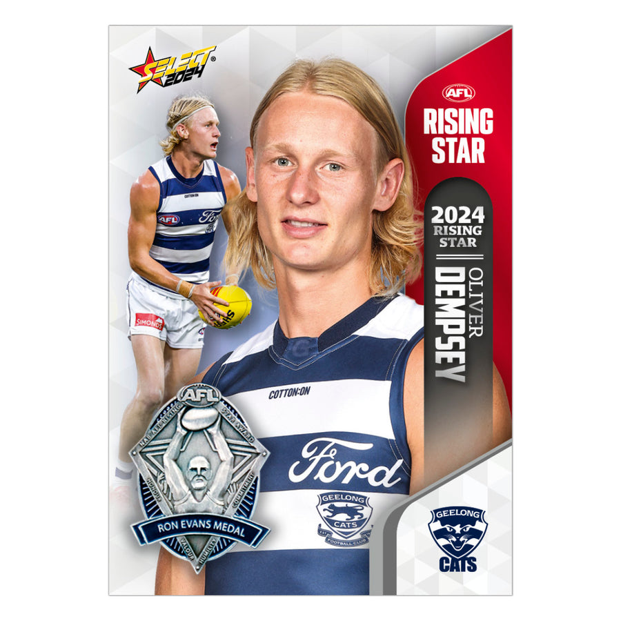 2024 AFL Rising Star Winner - Oliver Dempsey - Geelong