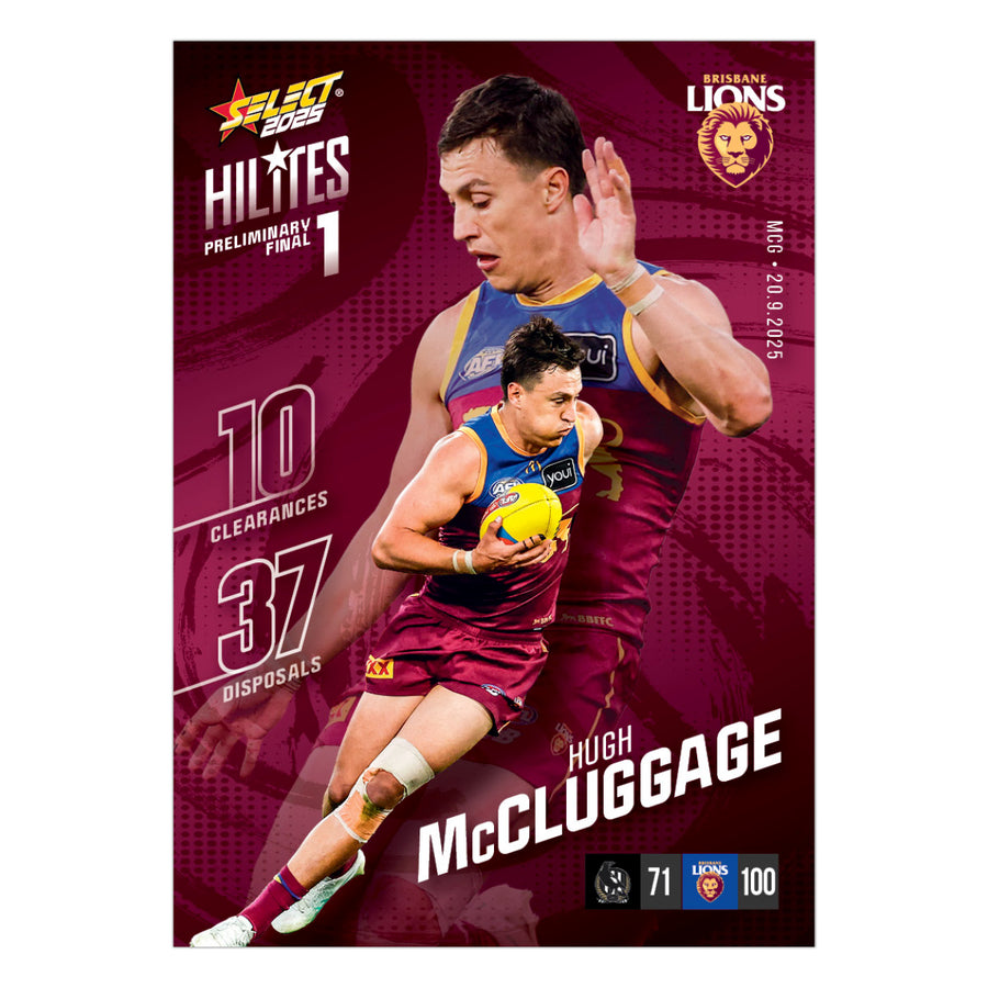 2025 AFL Hilites & Rising Star Cards