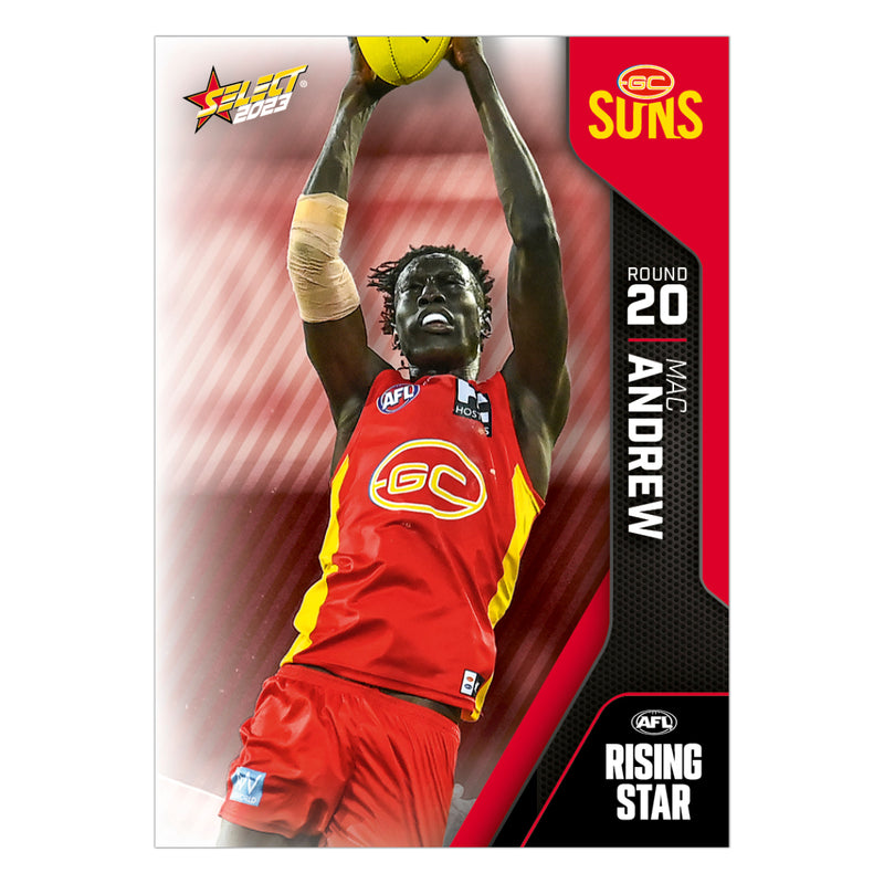 2023 AFL Round 20 Rising Star - Mac Andrew - Gold Coast