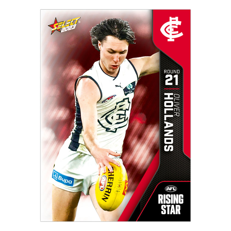 2023 AFL Round 21 Rising Star - Oliver Hollands - Carlton