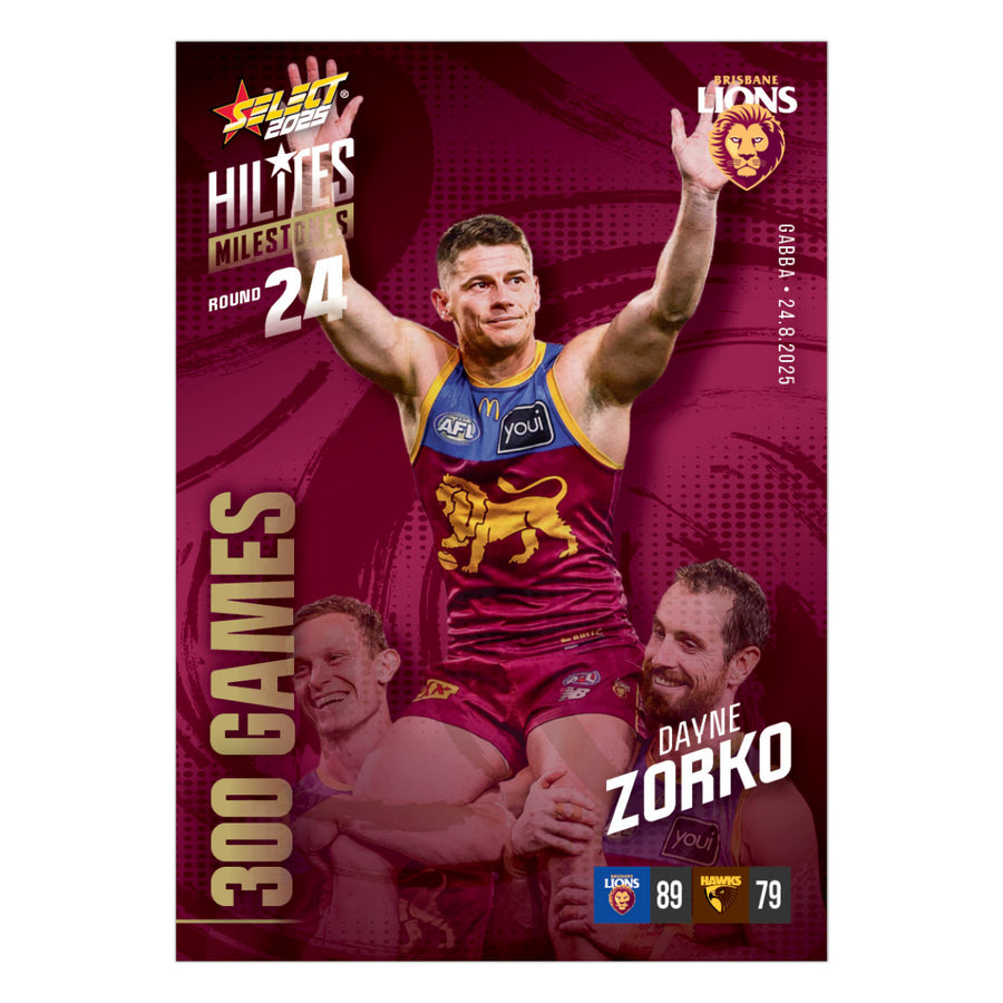 2025 AFL Hilites & Rising Star Cards