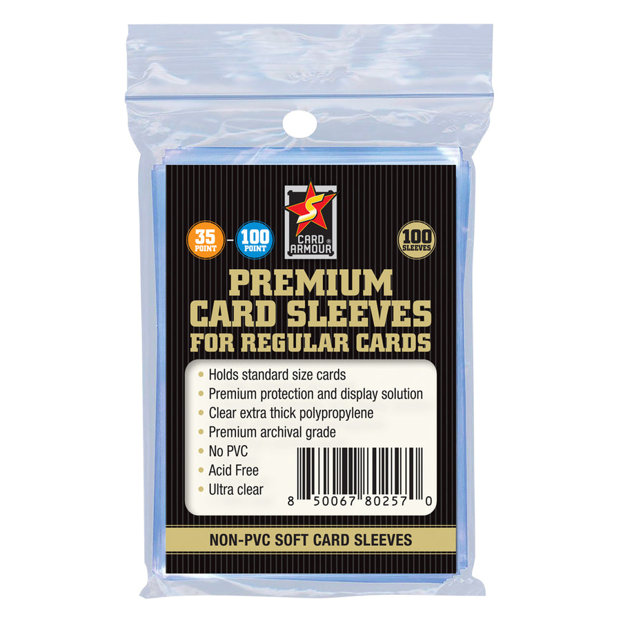 Card Armour® PREMIUM Card Sleeves (100 pack)