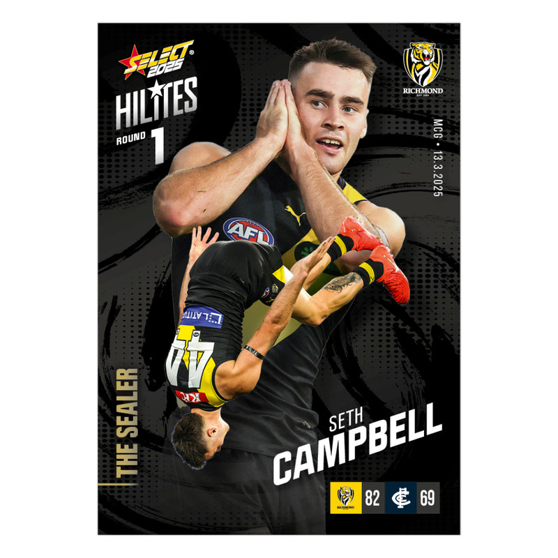 2025 AFL Hilites & Rising Star Cards