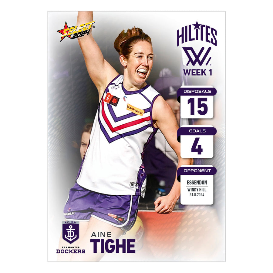 AFLW Season 9 Week 1 Hilites - Aine Tighe - Fremantle