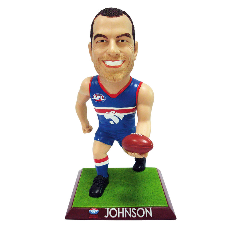 AFL Superstar Sculpture Figurine - Brad Johnson - Western Bulldogs