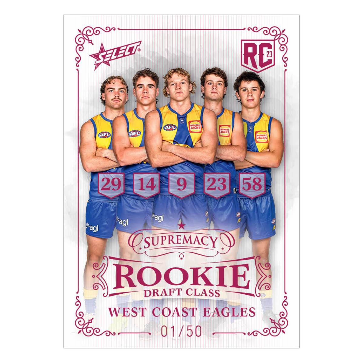 2023 AFL Supremacy Rookies Draft Class Redemptions Submission – Select ...