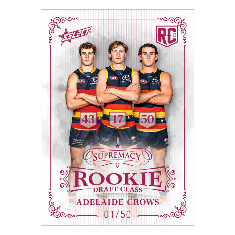 2023 AFL Supremacy Rookies Draft Class Redemptions Submission