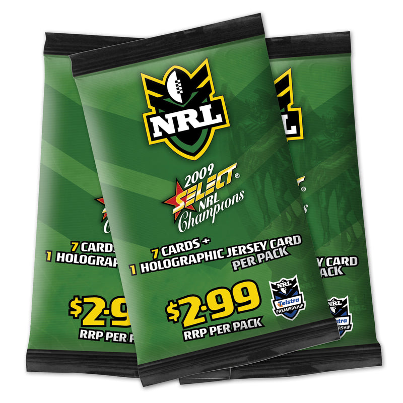 2009 NRL Champions Collector Cards Pack