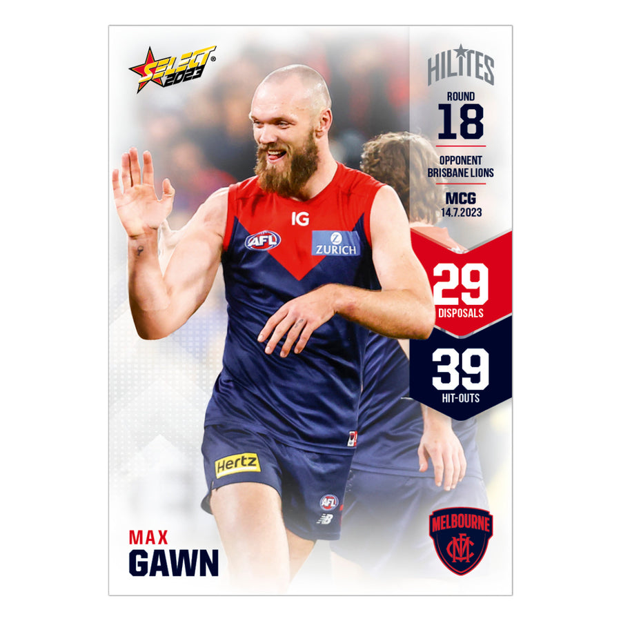 2023 AFL Round 18 Hilites - Max Gawn - Melbourne