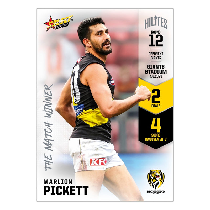 2023 AFL Round 12 Hilites - Marlion Pickett - Richmond