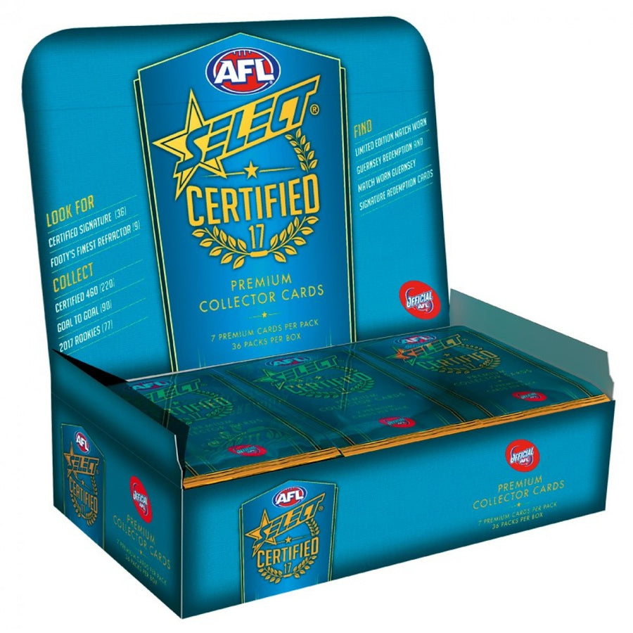 2017 AFL CERTIFIED BOX
