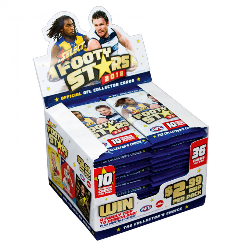 2018 AFL Footy Stars Sealed Box