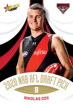 2020 NAB AFL Draft Pick Cards
