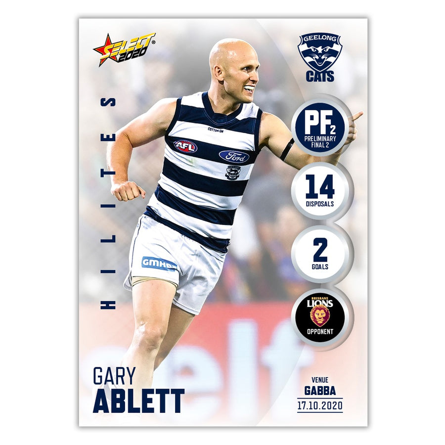 Finals Week 3 Hilite PF2 - Gary Ablett - Geelong