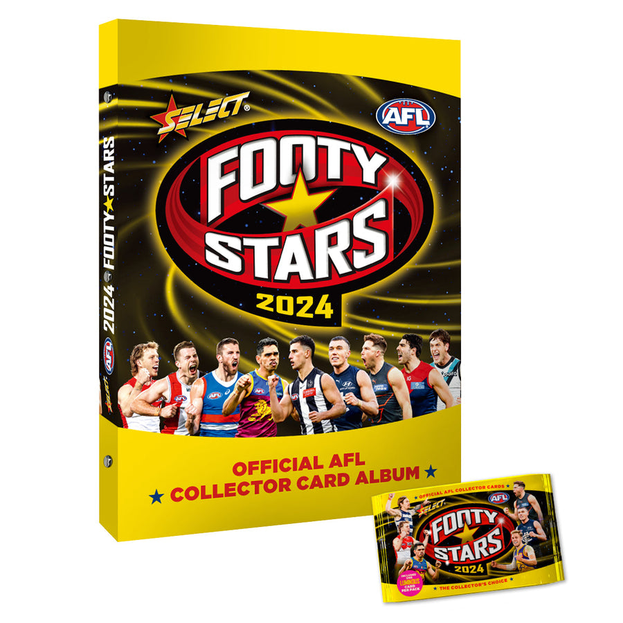 2024 AFL Footy Stars Binder Album (SCC)