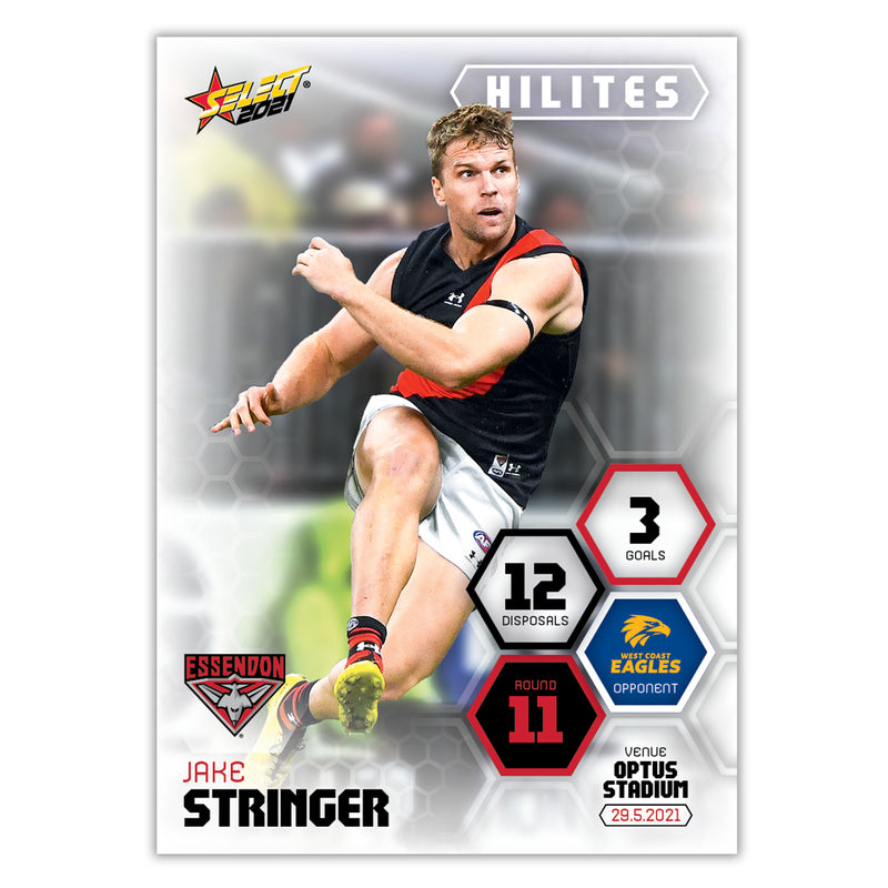 2021 Round 11 Hilites - Jake Stringer - Essendon