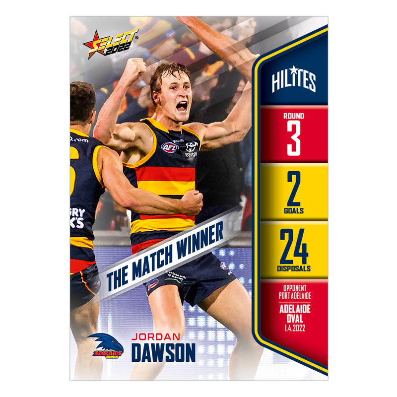 2022 Round 3 Hilites - Jordan Dawson - Adelaide