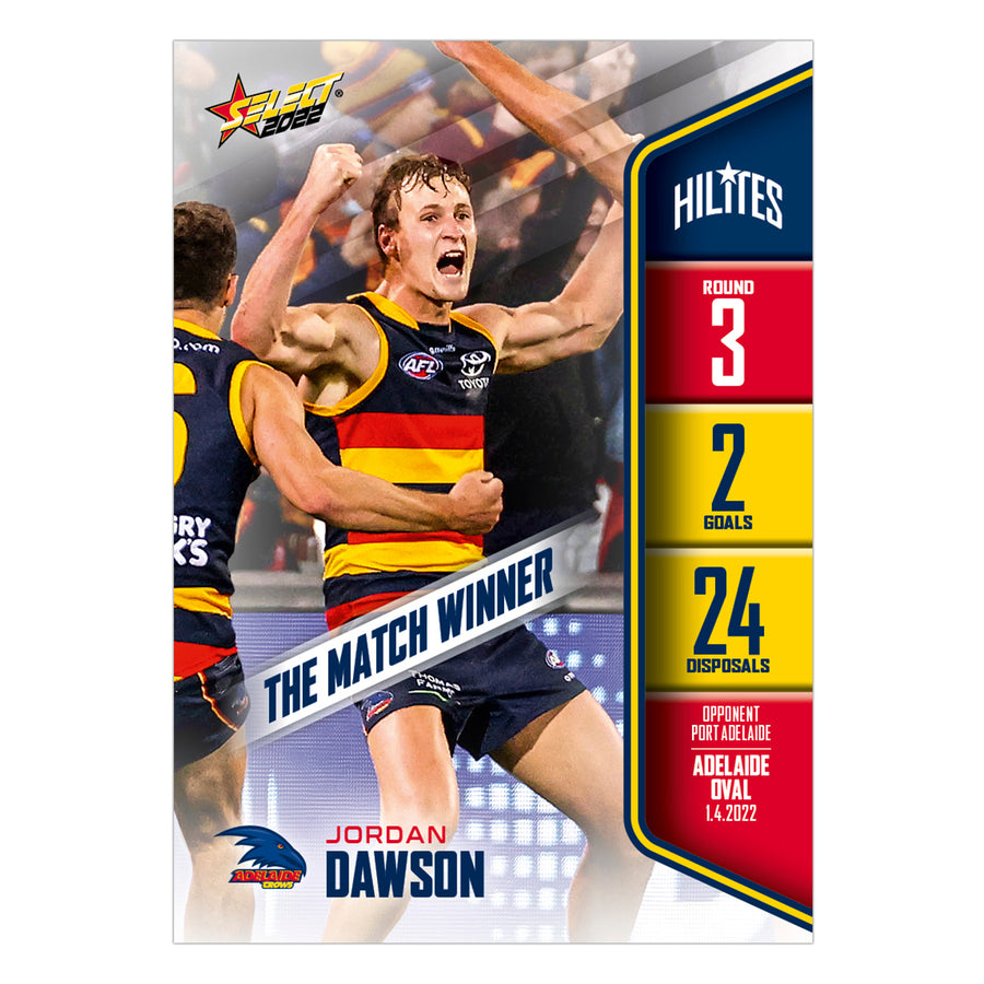2022 Round 3 Hilites - Jordan Dawson - Adelaide