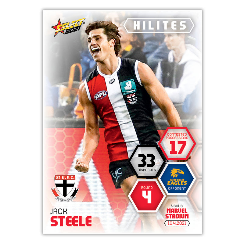 2021 Round 4 Hilites - Jack Steele - St Kilda