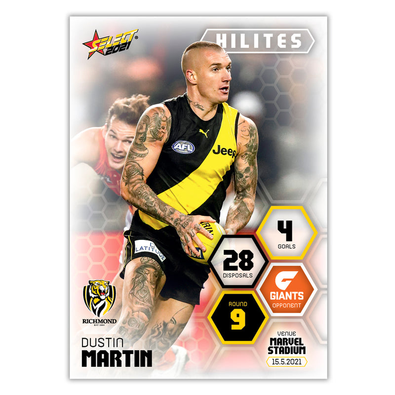 2021 Round 9 Hilites - Dustin Martin - Richmond Tigers
