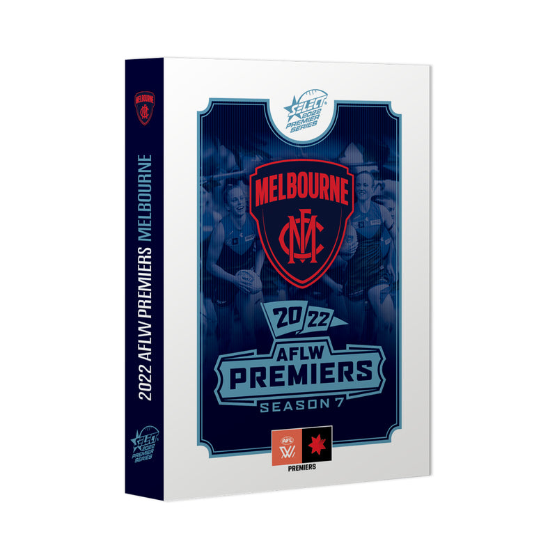2022 AFLW Season 7 Melbourne Platinum Premiers Card Set