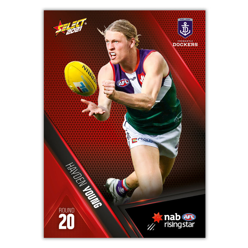 2021 Round 20 Rising Star - Hayden Young - Fremantle