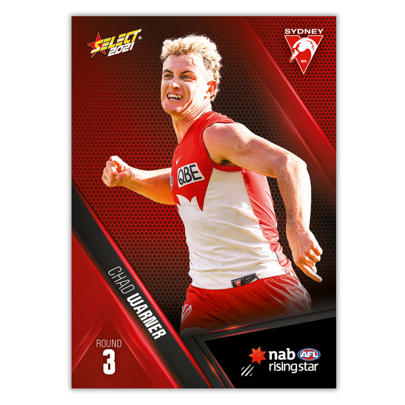 2021 Round 3 Rising Star - Chad Warner - Sydney Swans