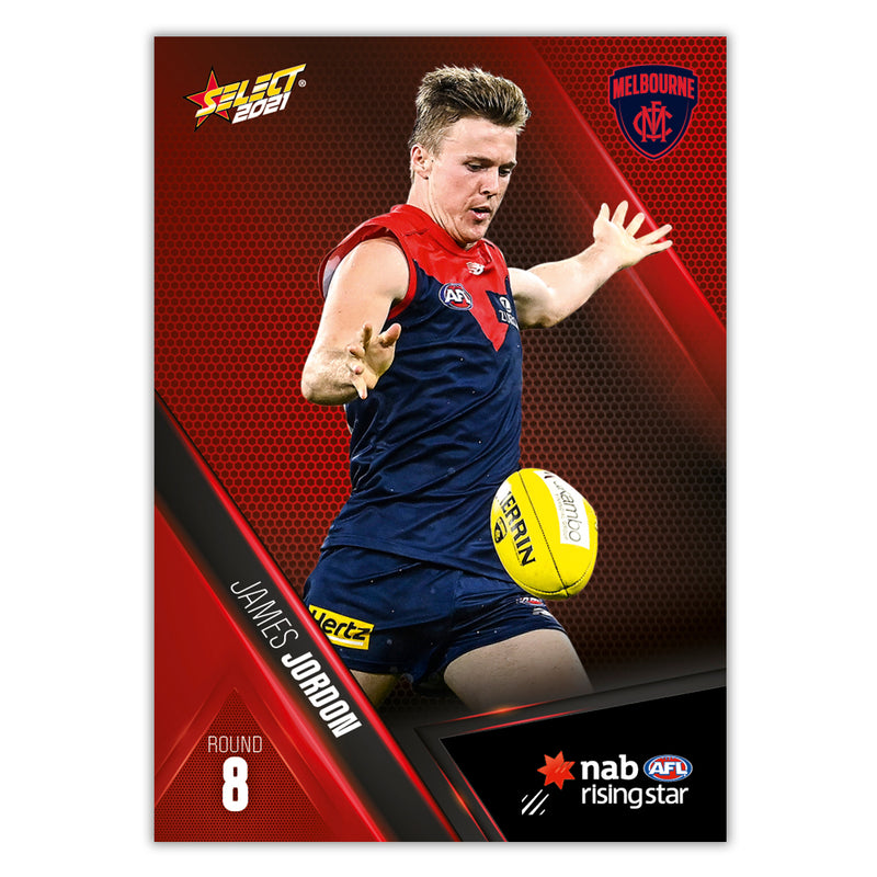 2021 Round 8 Rising Star - James Jordon - Melbourne Demons