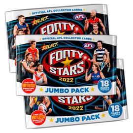 2022 AFL Footy Stars Jumbo Packets