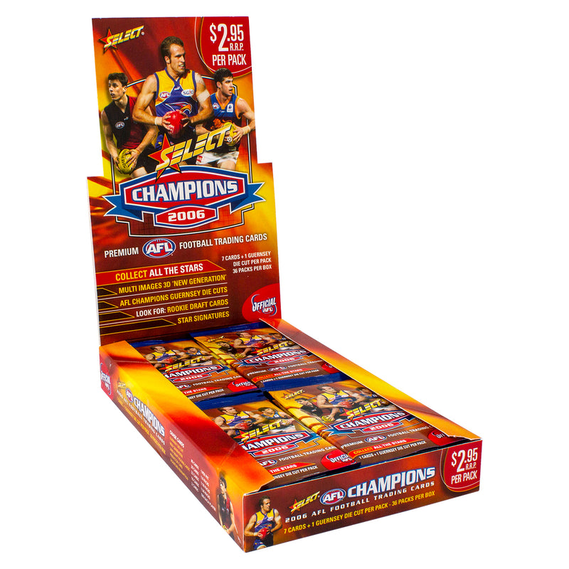 2006 AFL Champions Cards Sealed Box