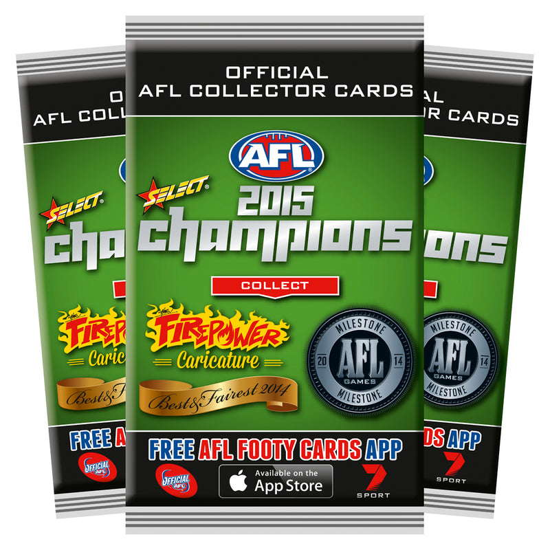 2015 AFL Champions Cards Pack