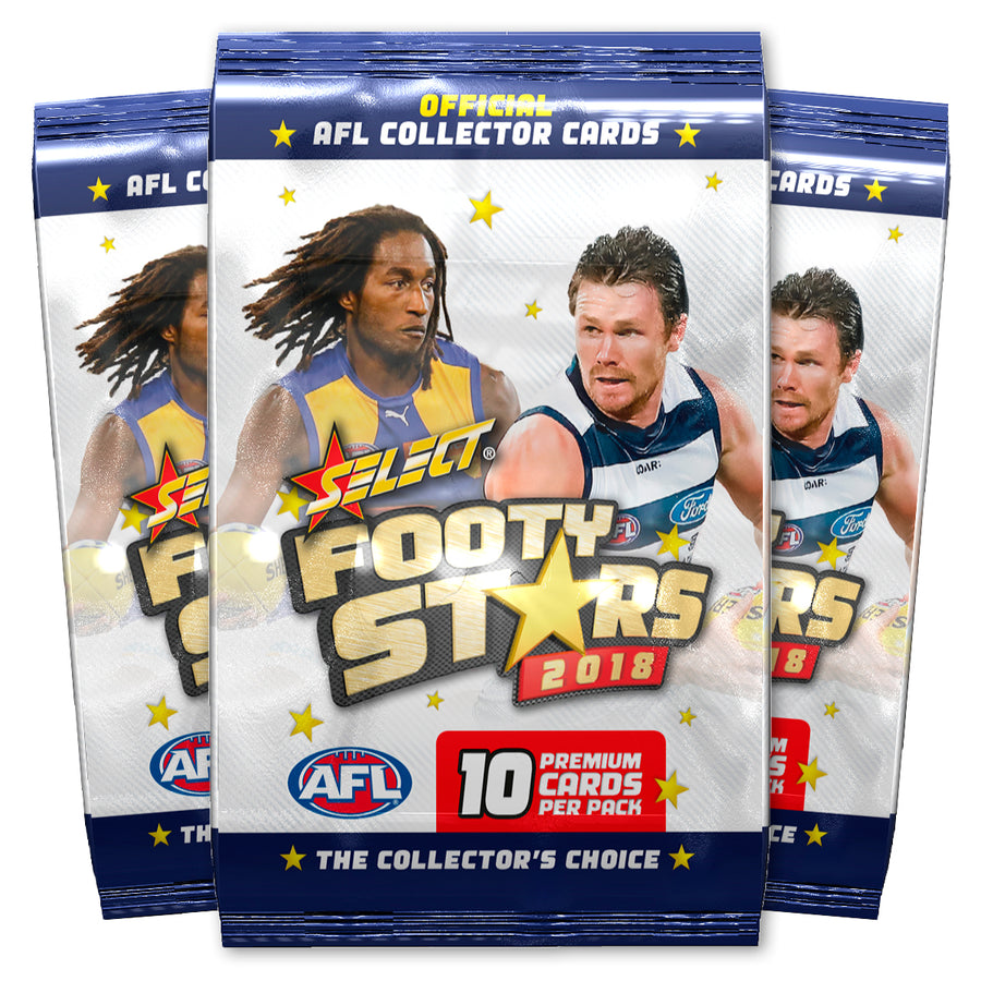 2018 AFL Footy Stars Pack