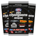 2014 AFL Champions Cards Sealed Box (36 Packs)