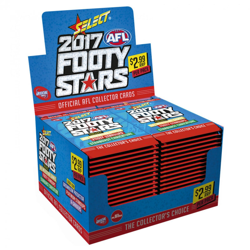 2017 AFL FOOTY STARS BOX