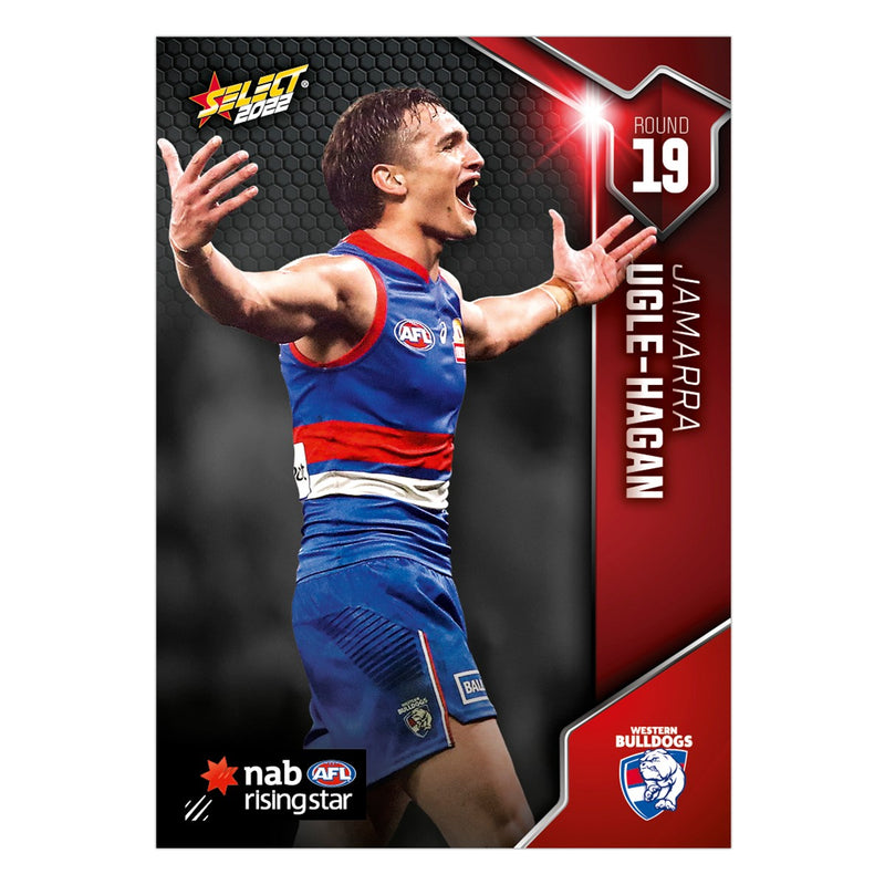 2022 Round 19 Rising Star - Jamarra Ugle-Hagan - Western Bulldogs