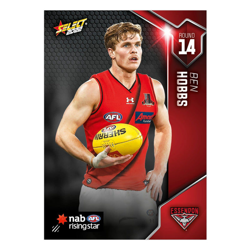 2022 Round 14 Rising Star - Ben Hobbs - Essendon