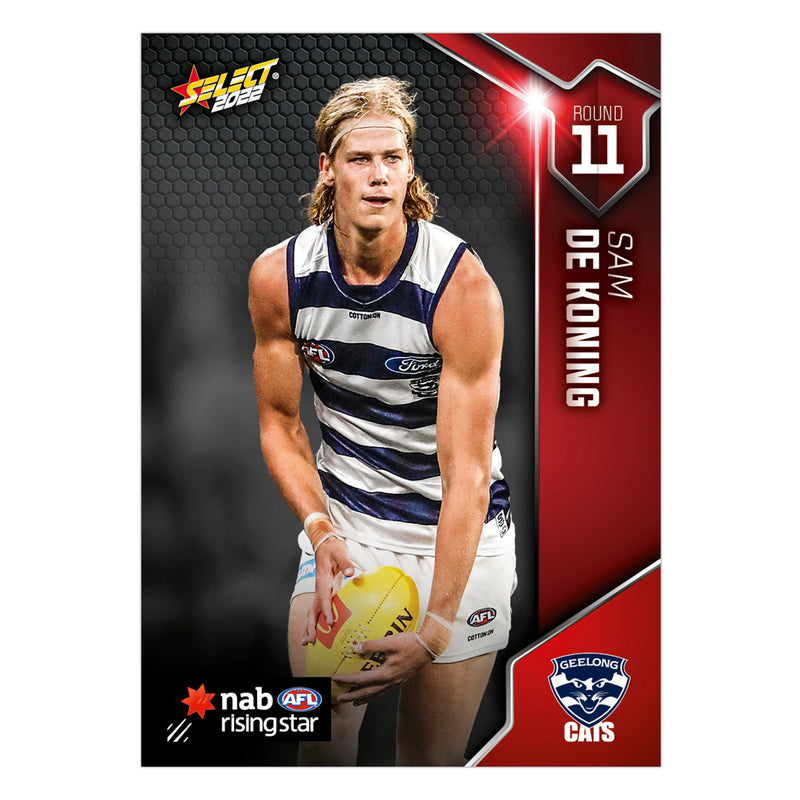 2022 Round 11 Rising Star - Sam De Koning - Geelong