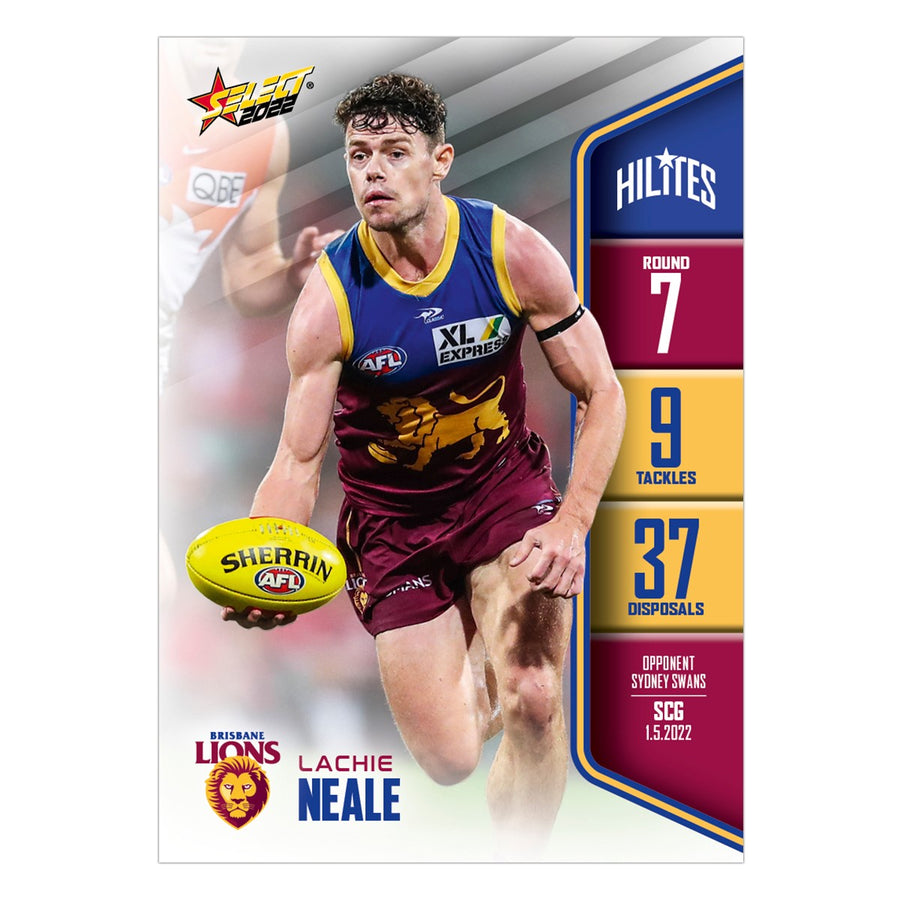 2022 Round 7 Hilites - Lachie Neale - Brisbane