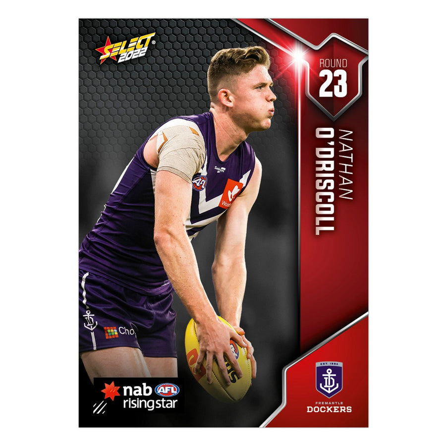 2022 Round 23 Rising Star - Nathan O'Driscoll - Fremantle