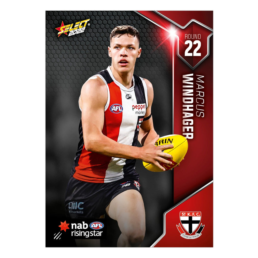 2022 Round 22 Rising Star - Marcus Windhager - St Kilda